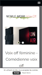 Mobile Screenshot of micard-voixoff.com